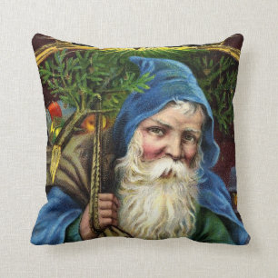kerstman met speelgoed 3 kussen
