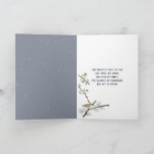 Kerstman met ster feestdagen kaart (Binnen)