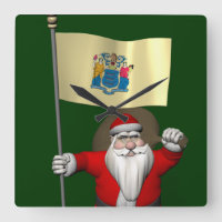 kerstman met vertrek uit New Jersey