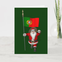 kerstman met vertrek uit Portugal