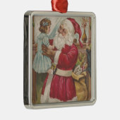  kerstman metalen ornament (Rechts)