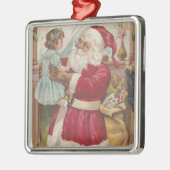  kerstman metalen ornament (Links)
