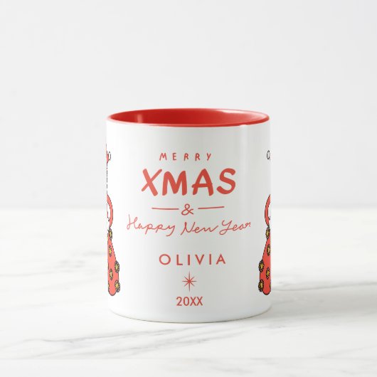 Kerstman Mok | Gepersonaliseerd (Midden)