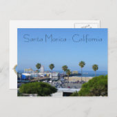 Kerstman Monica View Postcard! Briefkaart (Voorkant / Achterkant)