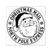  Kerstman Noordpool Levering Kerstmis Zelfinktende Stempel (Design)