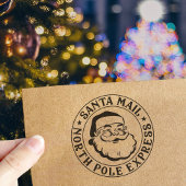  Kerstman Noordpool Levering Kerstmis Zelfinktende Stempel