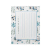 Kerstman Notitieblok (Gedraaid)