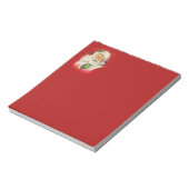 kerstman notitieblok (Gedraaid)