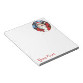 Kerstman Notitieblok (Schuin)