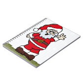 kerstman notitieboek (Linkerzijde)