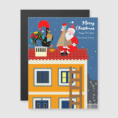 Kerstman ontmoet de Portugese Haan (Voorkant / Achterkant)