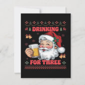 Kerstman paar Kerstmis (Voorkant)