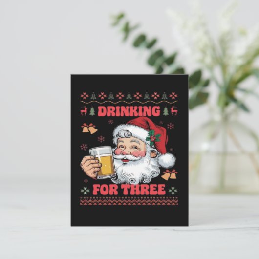 Kerstman paar Kerstmis (Staand voorkant)