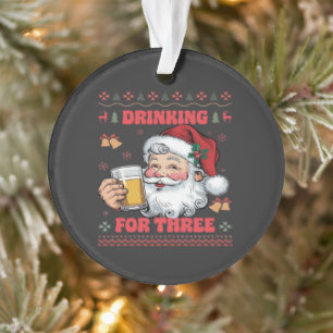 Kerstman paar Kerstmis Ornament