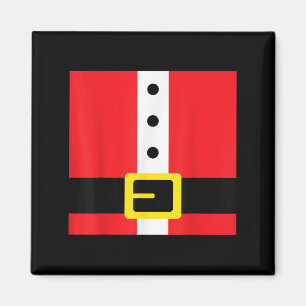 Kerstman pak kerst kostuum grappig leuk bijpassend magneet