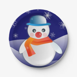 Kerstman Papieren Bordje
