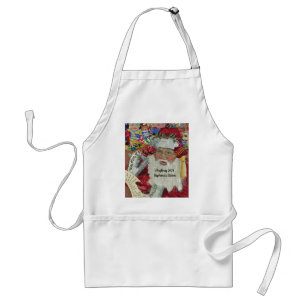 Kerstman Persoonlijke Naam Kerstmis 20XX Standaard Schort