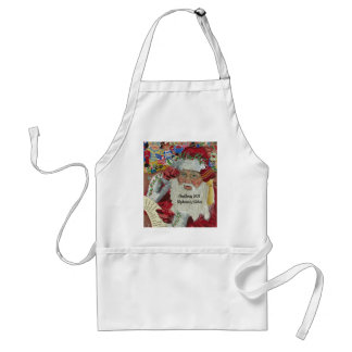 Kerstman Persoonlijke Naam Kerstmis 20XX Standaard Schort