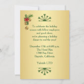 Kerstman, pijnboomkreeft, heilige kerst Kaart (Achterkant)