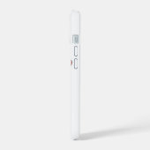 Kerstman Pinguïn Klaar voor Kerstmis iPhone 15 Hoesje (Linkerkant)