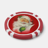 kerstman poker chips (Enkel)
