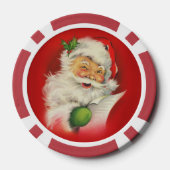 kerstman poker chips (Achterkant)
