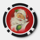 kerstman pokerchips (Achterkant)