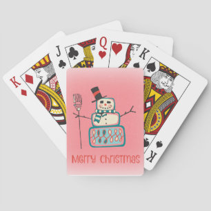 kerstman pokerkaarten
