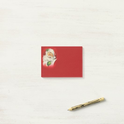  kerstman post-it® notes (Op bureau)