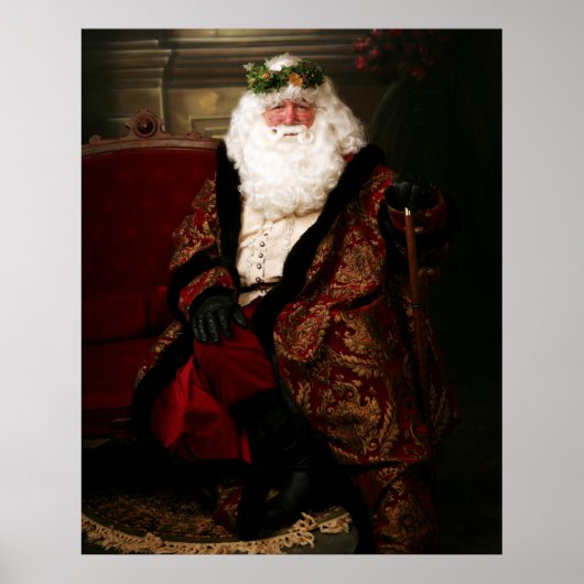 kerstman poster (Voorkant)