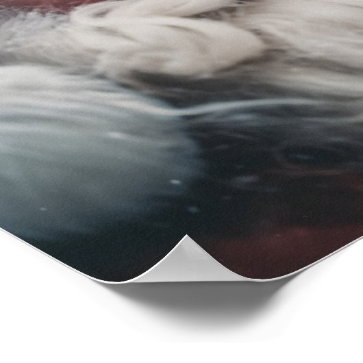 kerstman poster (Hoek)