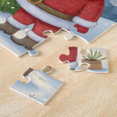 Kerstman puzzel (Zijkant)