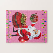 Kerstman — Puzzle Santa Legpuzzel (Horizontaal)