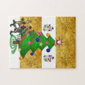 Kerstman Puzzle Snowman Legpuzzel (Horizontaal)