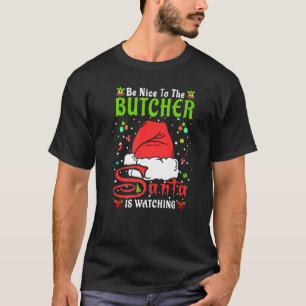 Kerstman-pyjama's zijn mooi voor de kerstman. t-shirt
