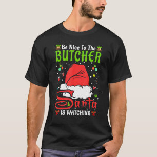 Kerstman-pyjama's zijn mooi voor de kerstman. t-shirt