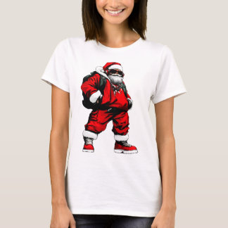 Kerstman, Rapper, Hip Hop T-shirt