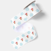 kerstman rendier lint (Achterkant)