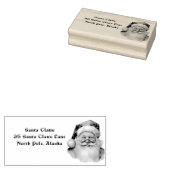 Kerstman Retouradres Noordpool Rubberstempel (Gestempeld)