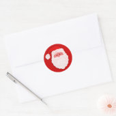 Kerstman rode sticker (Envelop)