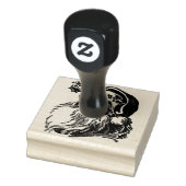  kerstman 	rubberstempel (Stempel)