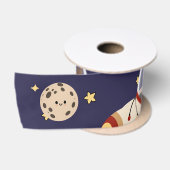 Kerstman Ruimteschip Kerstmis Lint (Spoel)