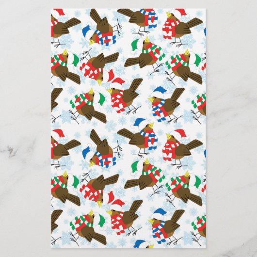 kerstman santa briefpapier (Voorkant)