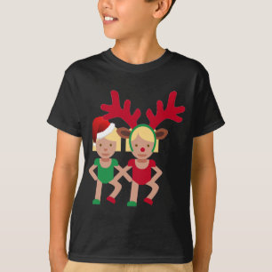 kerstman santa twint emoji t-shirt