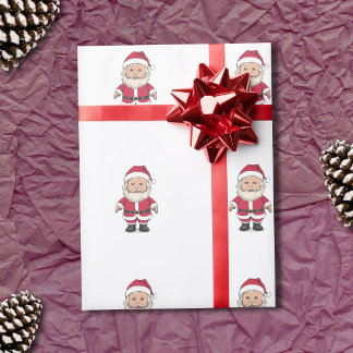 Kerstman - Santon-speelgoedpop Kerstmis Cadeaupapier