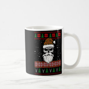 Kerstman Schedel Horrelijke Kerst Sweater Camo Est Koffiemok