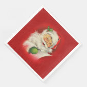 kerstman servetten (Hoek)