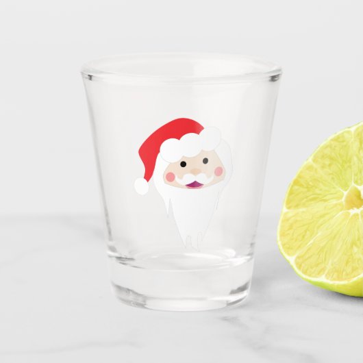 Kerstman Shot Glas (Voorkant)