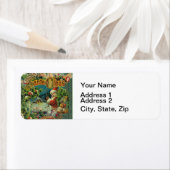 Kerstman Sinterklaas Antiek Kunst Etiket (Insitu)