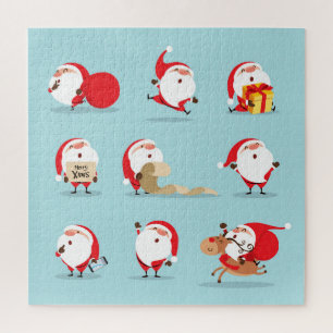 Kerstman Sinterklaas collectie. Legpuzzel